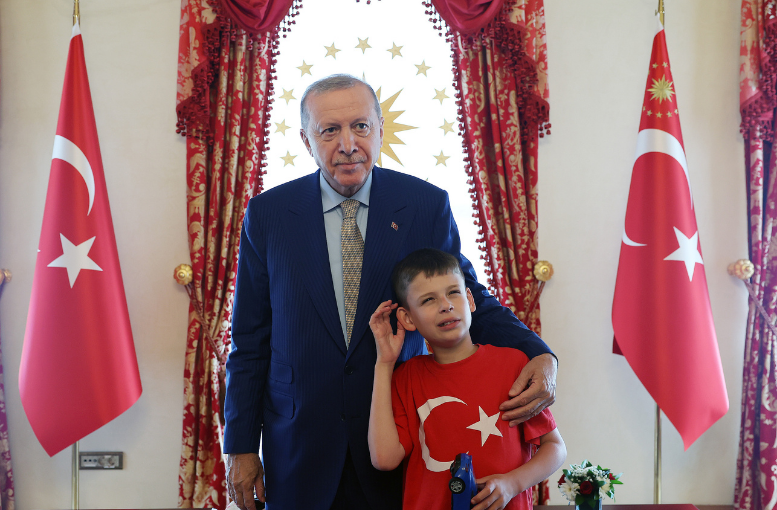 Cumhurbaşkanı Erdoğan, Joshua Harris'i Kabul Etti