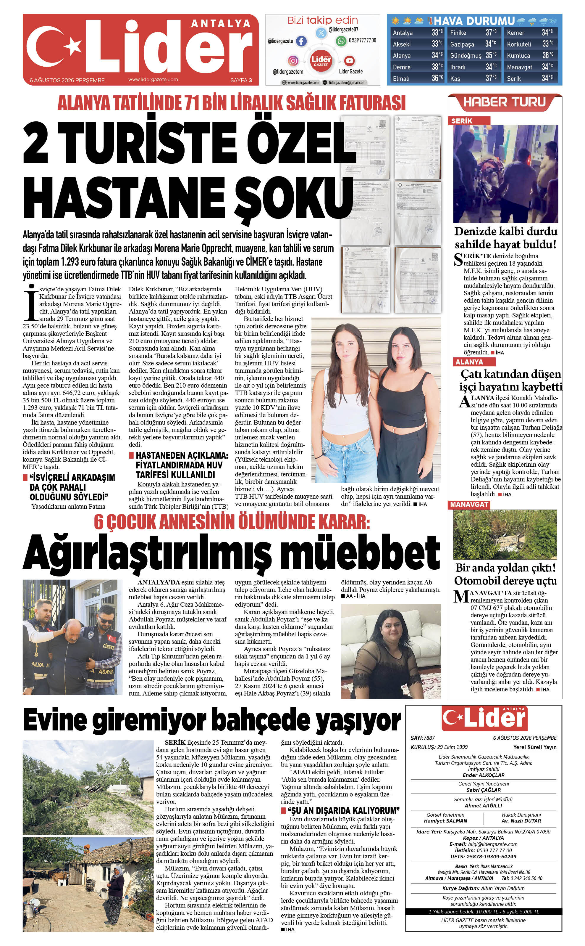 06 Ağustos 2026 03