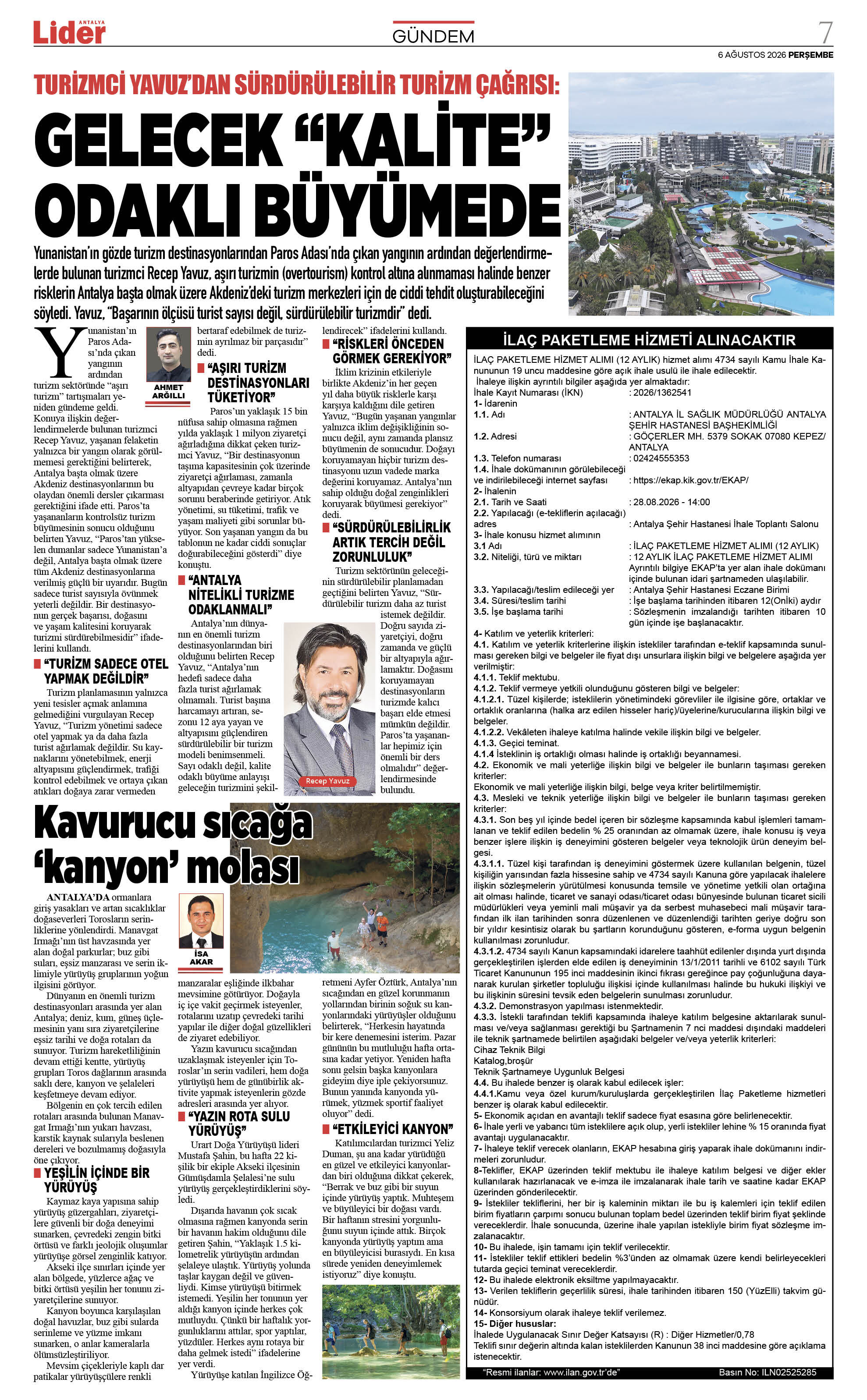 06 Ağustos 2026 07