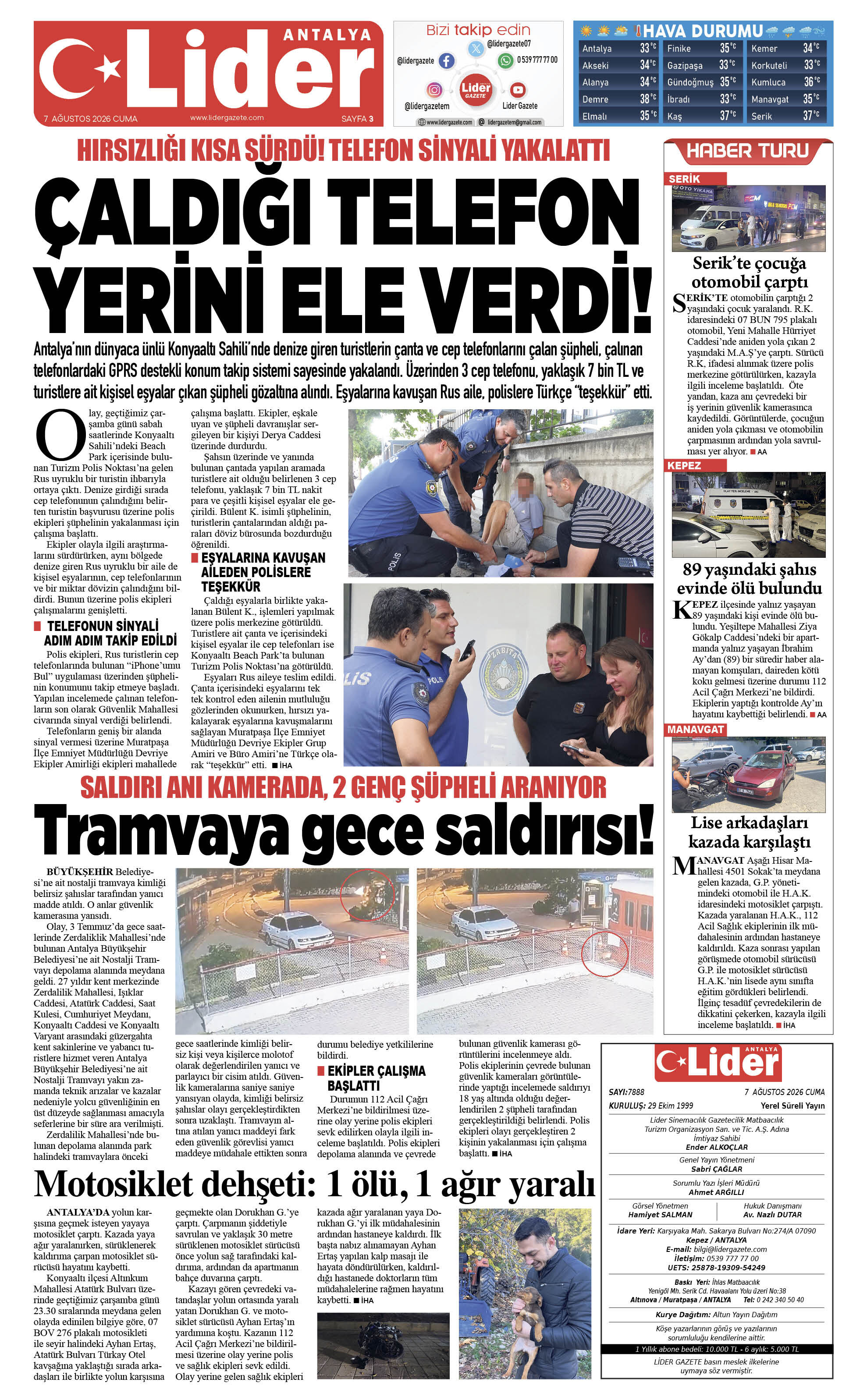 07 Ağustos 2026 03