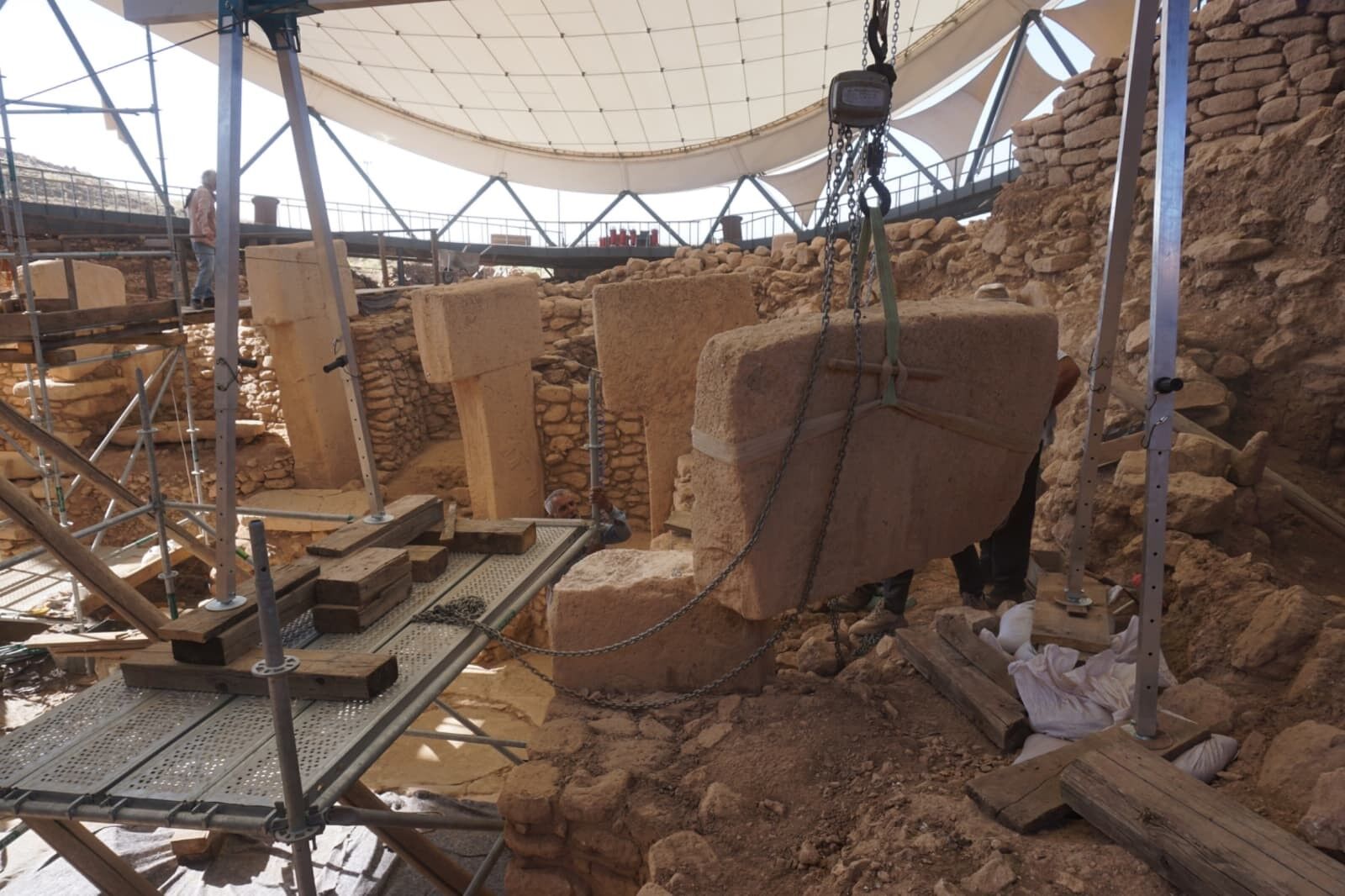 Bakan Ersoy Göbeklitepe’de Araştırmalarımızı Yeni Alanlara Taşıyoruz (7)