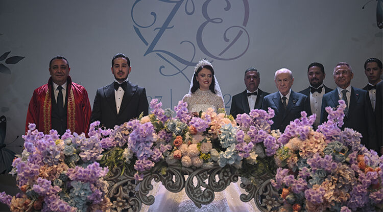M H P Lideri Bahçeli, Nikah Şahidi Oldu 2