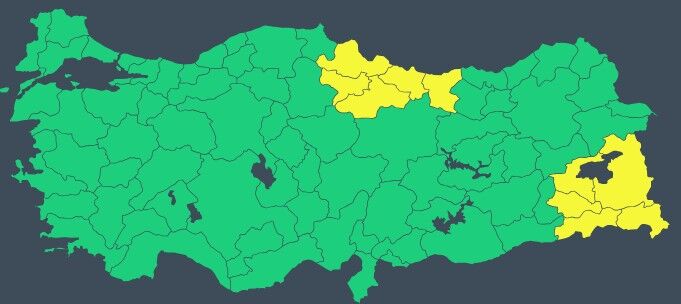 Sarı Kodlu Uyarı-9