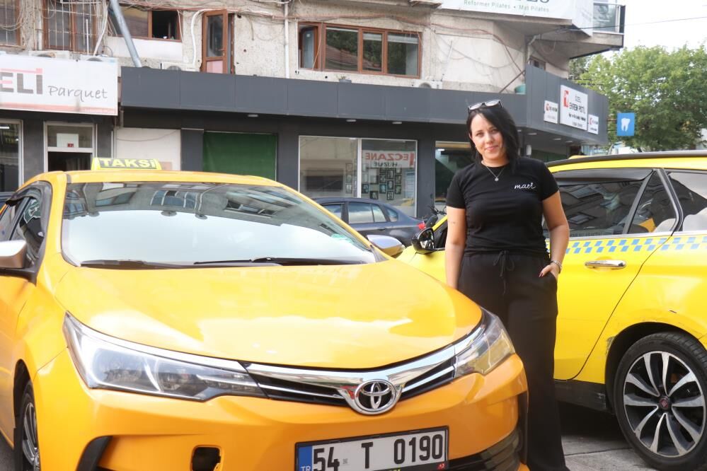 Taksi Şoförü Kadın1
