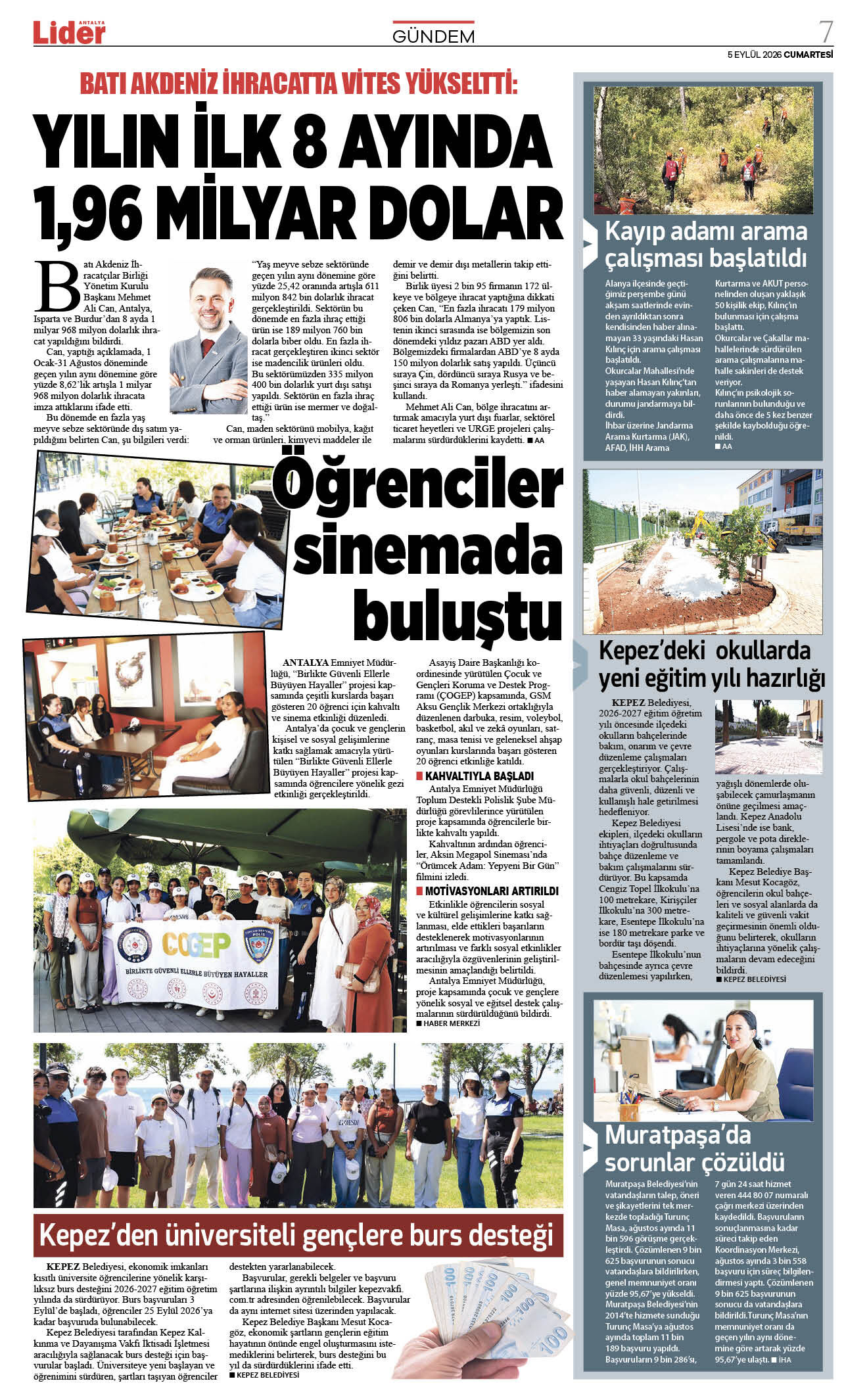 05 Eylül 2026 07