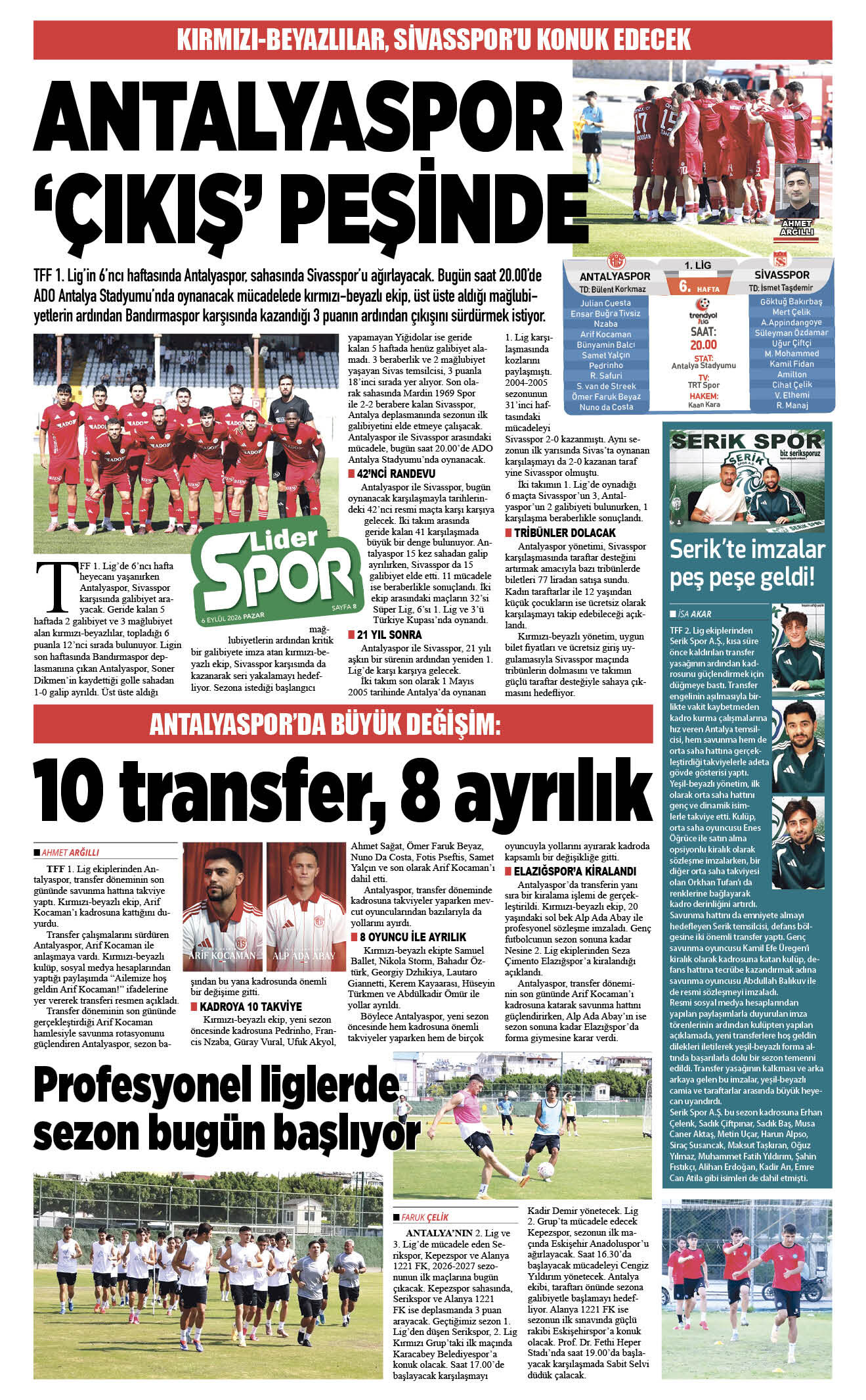 06 Eylül 2026 08