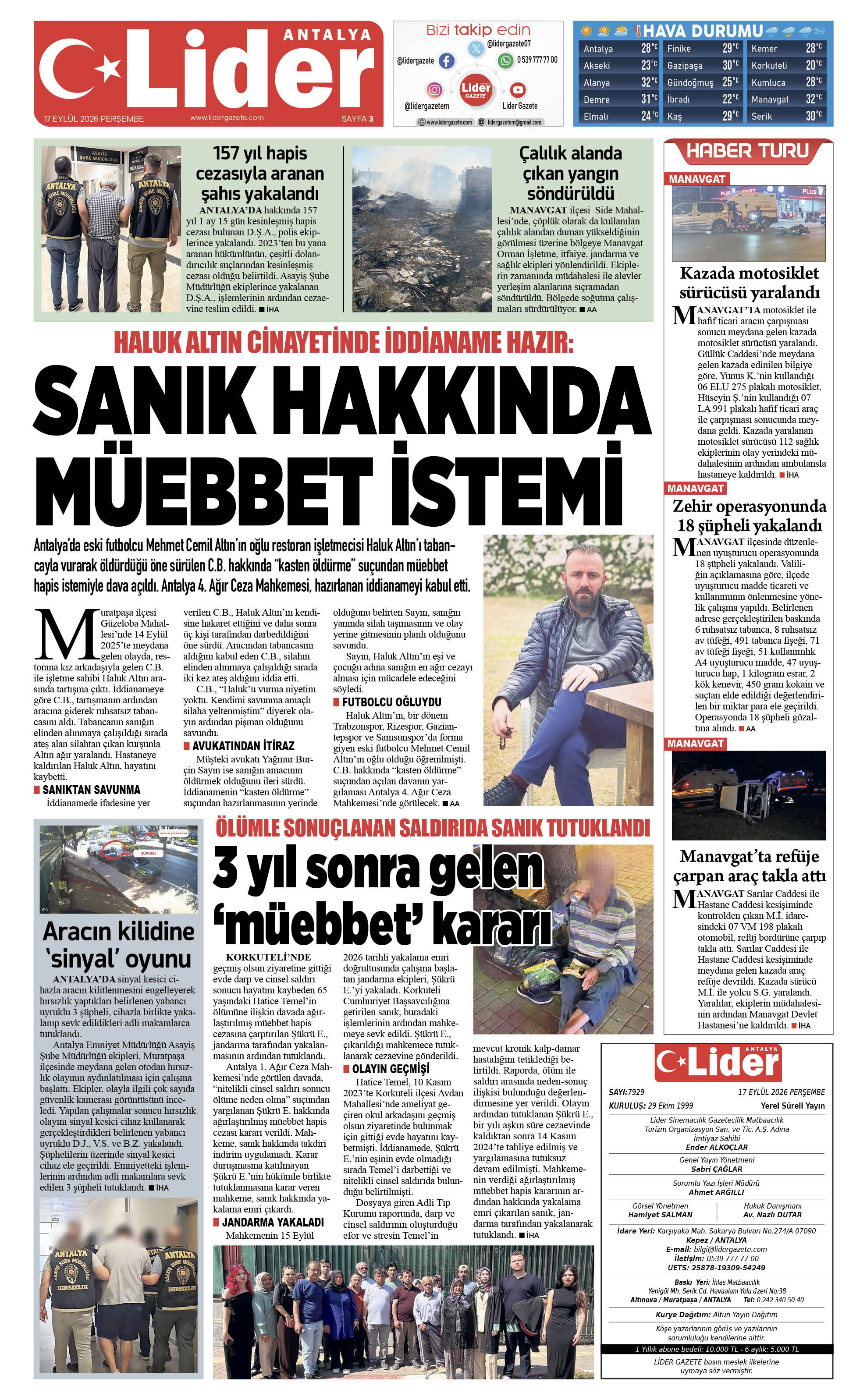 17 Eylül 2026 03