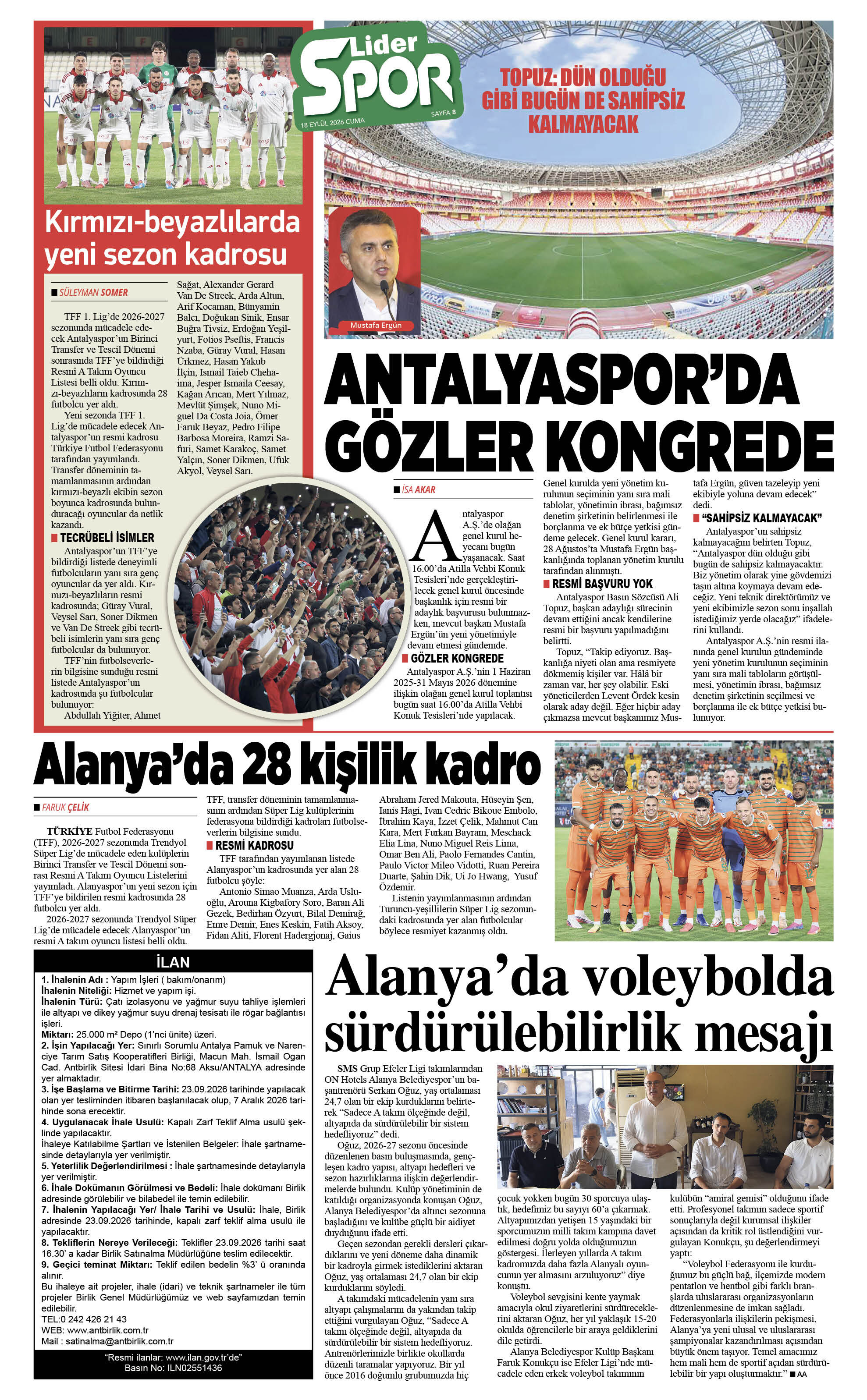 18 Eylül 2026 08