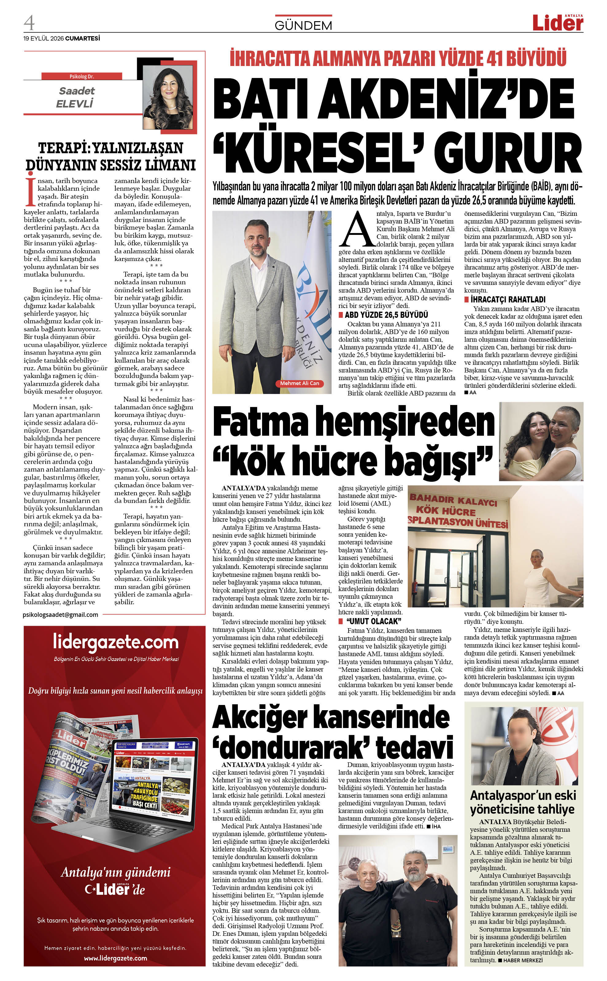 19 Eylül 2026 04