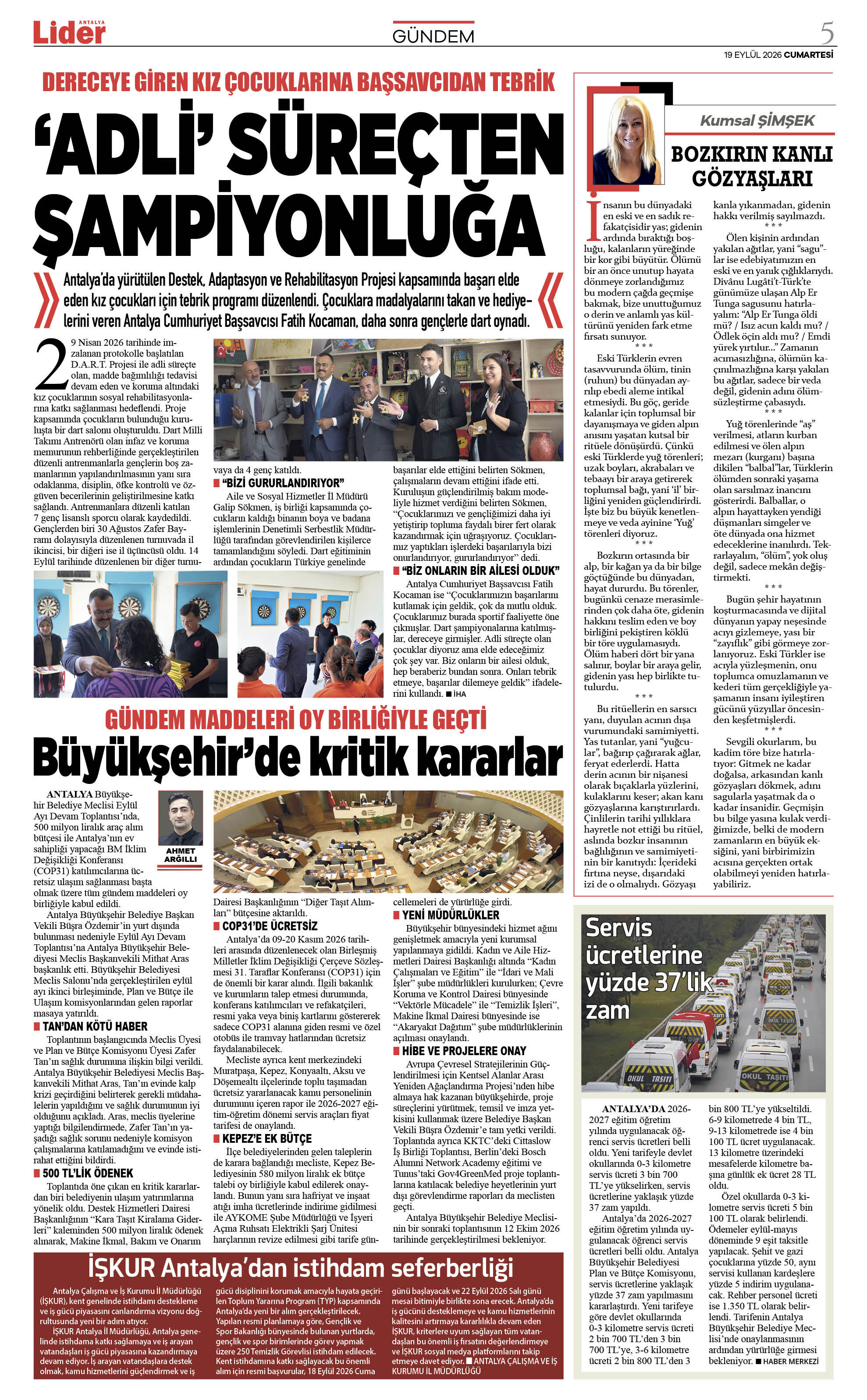 19 Eylül 2026 05