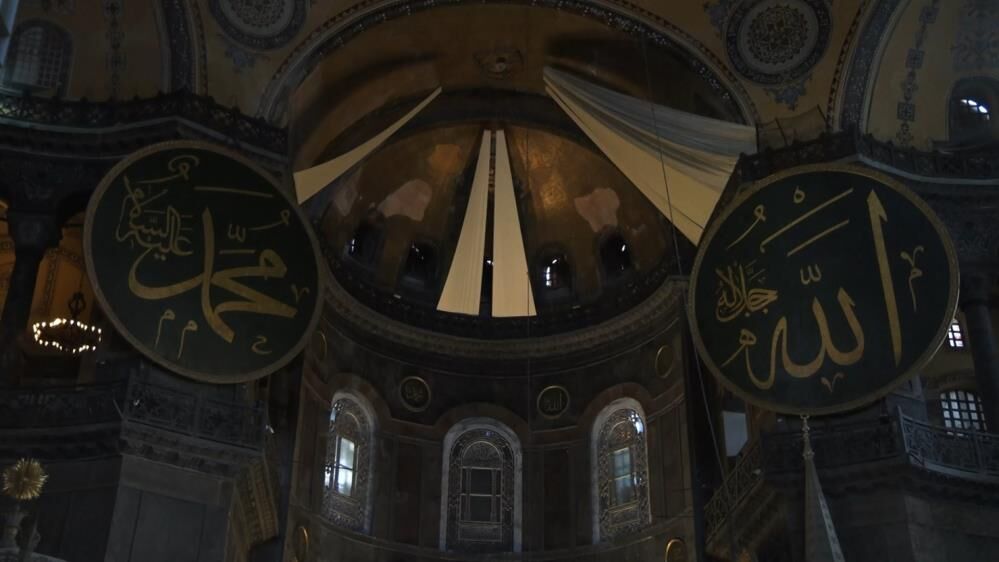 Ayasofya restorasyonunda yeni bir aşamaya geçildi