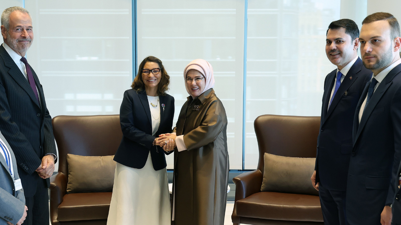 Emine Erdoğan, Brezilya Devlet Başkanı'nın eşi Silva ile görüştü
