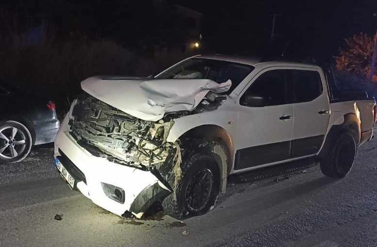 Kamyonetin çarptığı yayadan acı haber