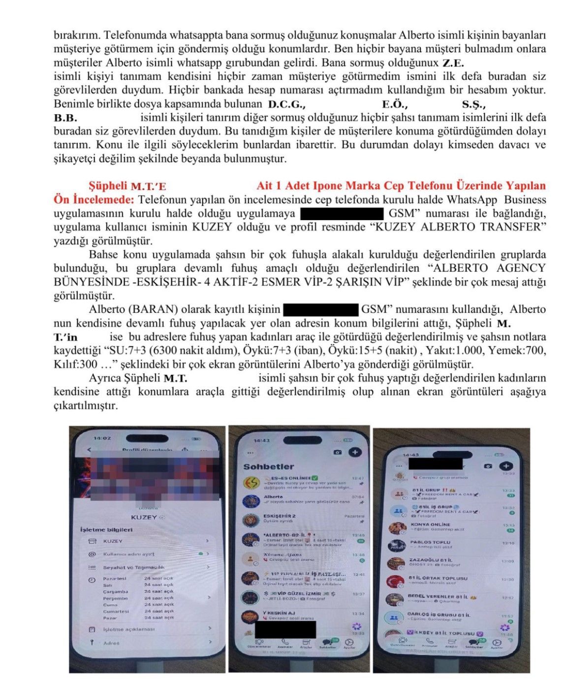 Eskişehir'de Fuhuş Operasyonunun Ayrıntıları Ortaya Çıktı! 148 Milyon Tl'lik Para Trafiği (3)