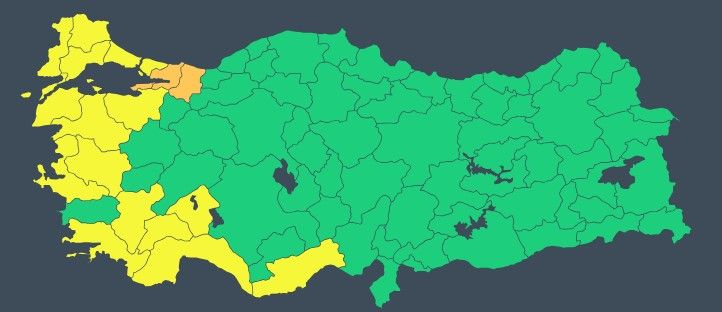 Sarı Turuncu Kod