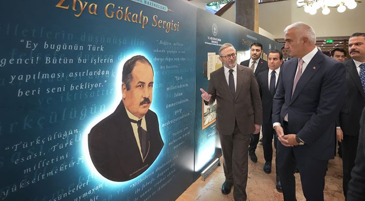 Ziya Gökalp’in Fikri Mirası Doğumunun 150. Yılında Milli Kütüphane’de