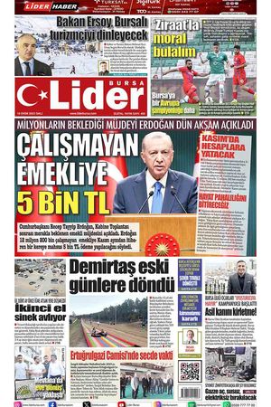 10 EKİM LİDER GAZETE BURSA