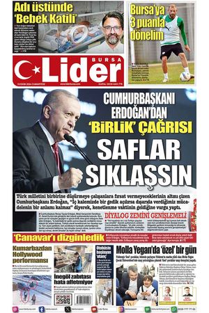 19 EKİM LİDER GAZETE BURSA